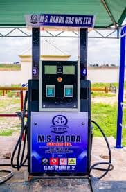 MS Raddah branded gas pump